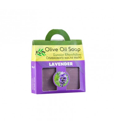 Elaa OLIVE OIL SOAP WITH LAVENDER Bag, 100g