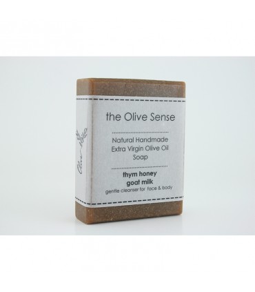 TheOliveSense Handmade Soap - Milk & Honey, 50g