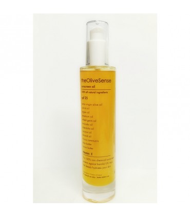 TheOliveSense sunscreen oil with vitamin E, 30ml