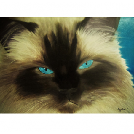 Morfeas the Siberian - painting by Angeliki - 50x70 cm