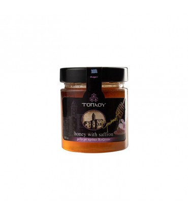 Savidakis "Toplou" honey with saffron, 250g
