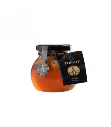 Savidakis "Toplou" honey with hazelnuts, 250g