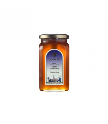 Savidakis thyme - heather honey "Toplou", 500g