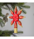 Red Christmas tree star