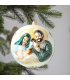 Christmas tree ornament of the Holy Family & the three Kings