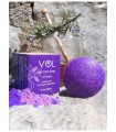 Shampoo bar "My.Purple" - 55 g - with laurel, olive, argan - VisOlivae